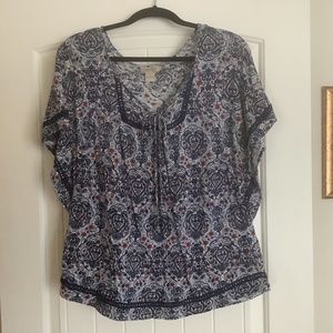 Lucky Brand Peasant Top